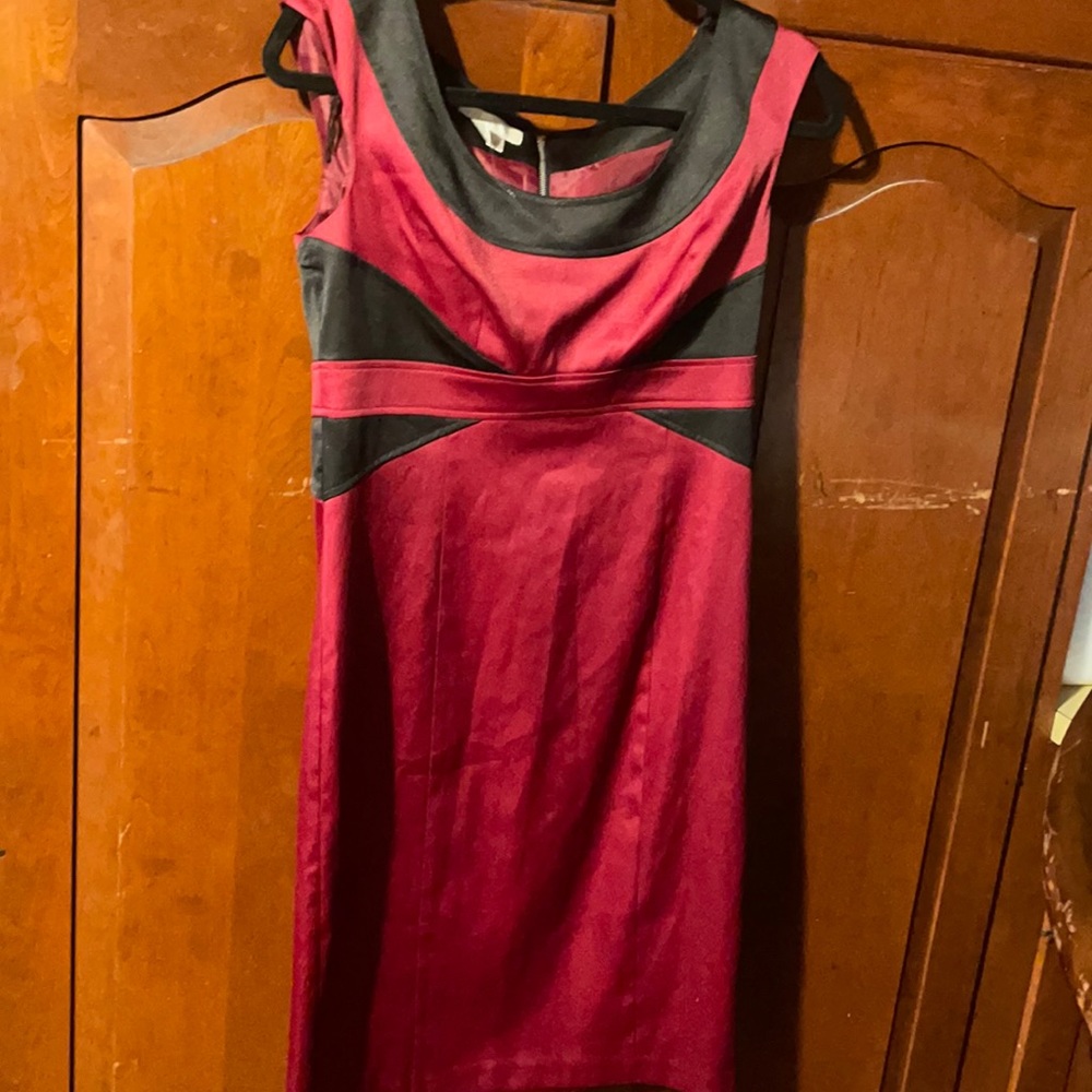 London times   Red and black dress new with tag size 8